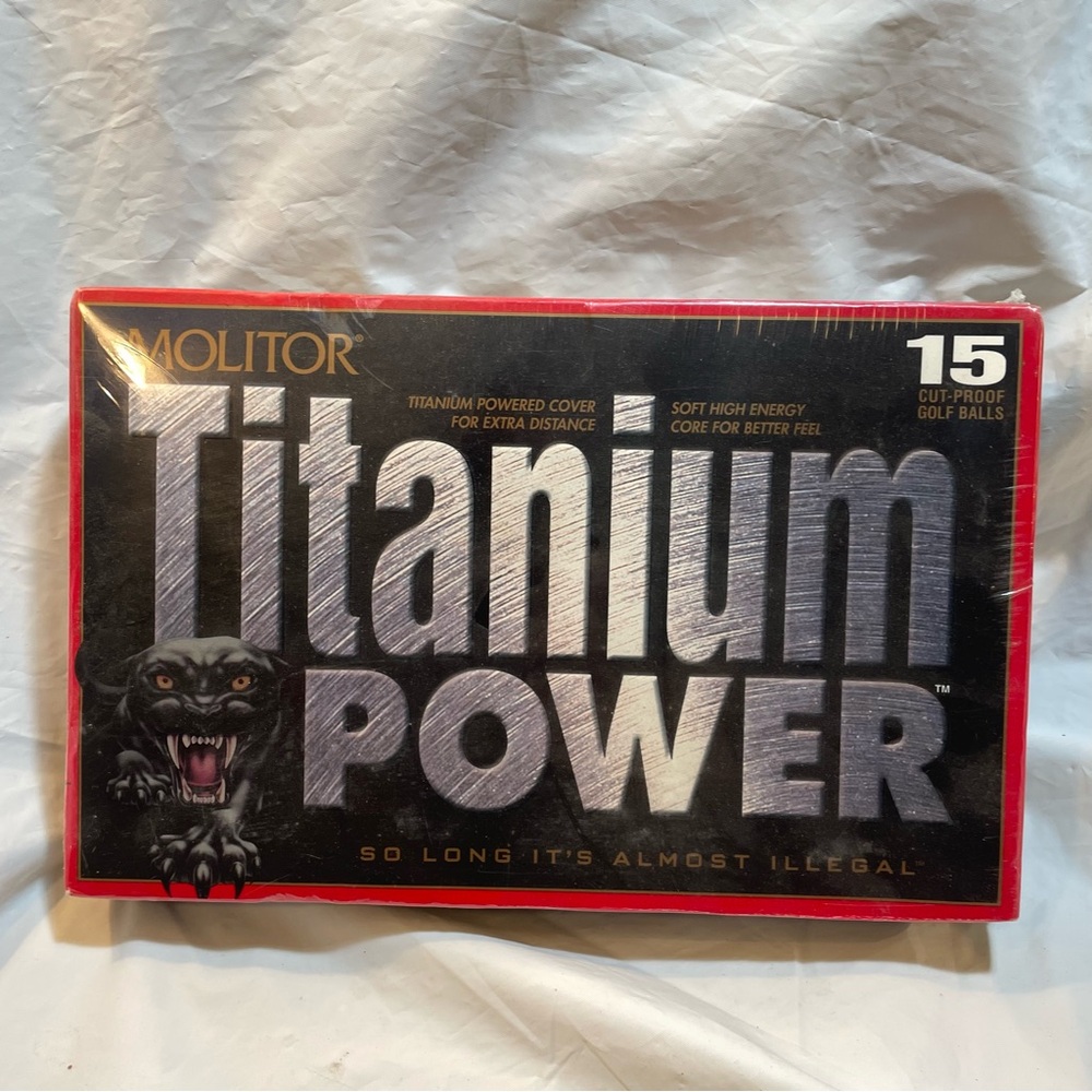 New Golf Balls (15) Spalding Titanium Power